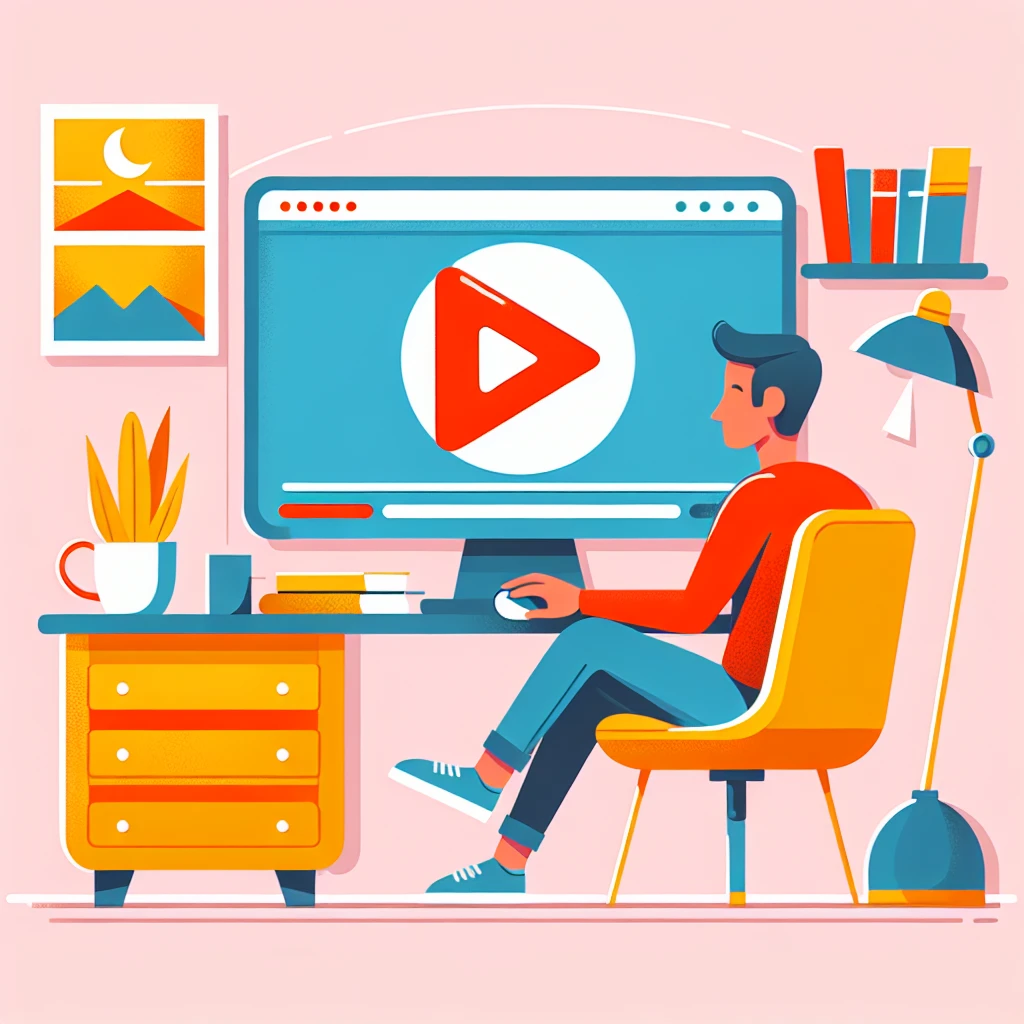 "Ilustrasi langkah-langkah mudah untuk mendownload video YouTube dengan aman, termasuk tampilan antarmuka aplikasi dan contoh video yang diunduh, sesuai panduan lengkap."